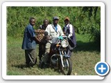 Motor cycle ridding (bodaboda) is a livelihood activity for many youths around Lake Wamala and a major means of transporing fish to the market